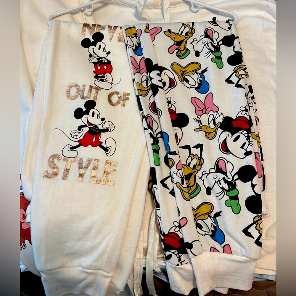 Disney character sweatpants